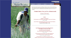 Desktop Screenshot of criticalasianstudies.org
